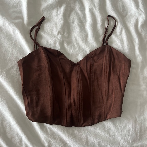 Zara satin top - Picture 2 of 3